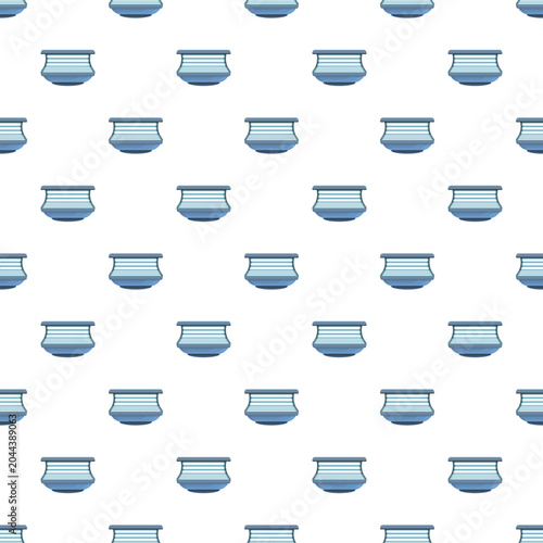 Tableau sur toile Insect trap zapper light creating a seamless pattern for pest control background