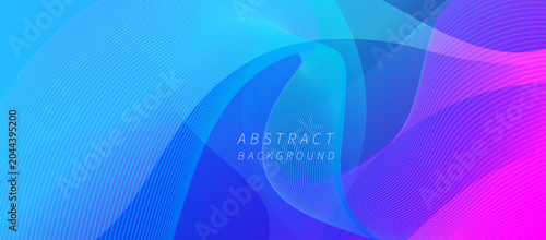 Modern abstract gradient mesh background with blurred holographic.