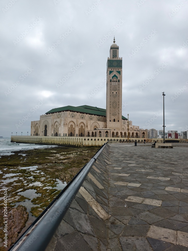 Naklejka premium Casablanca mosquée Hassan 2