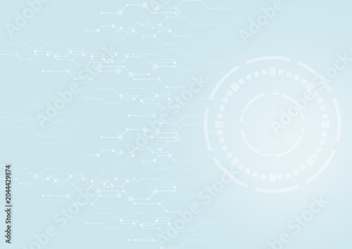 Technology background digital network abstract circuit futuristic interface data connection blue gradient technology background digital network abstract circuit futuristic interface data