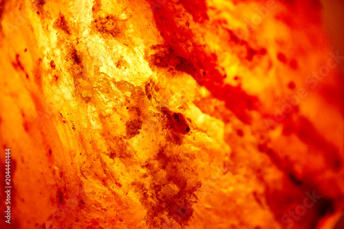 Photos Backlighted Pink salt crystals #2