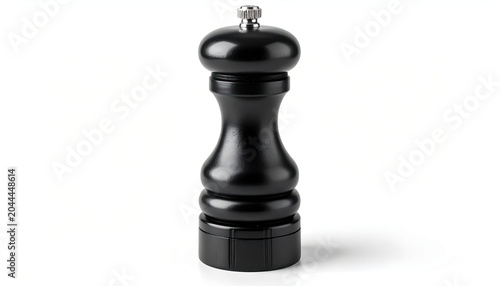 Elegant Black Pepper Mill - A Culinary Essential for Flavorful Dishes.