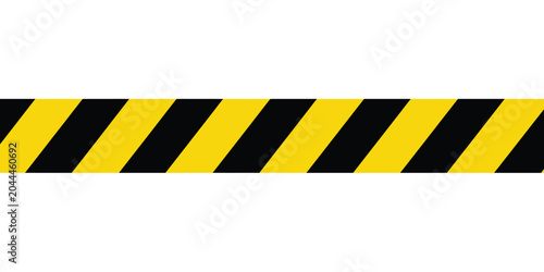 Photos caution tape pattern on white background yellow