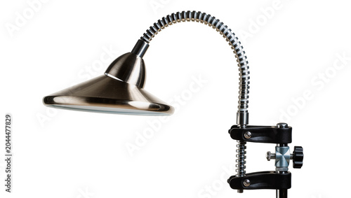 Tableau sur toile Adjustable gooseneck desk lamp with clamp base