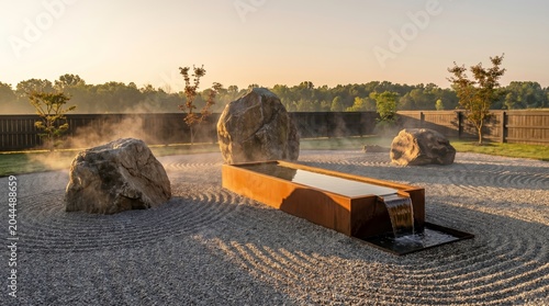 Zen Garden Rock Meditation