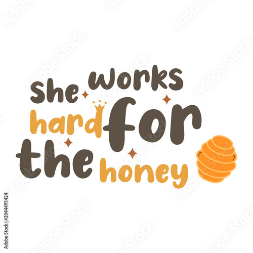 Cute Cartoon Bee Stickers