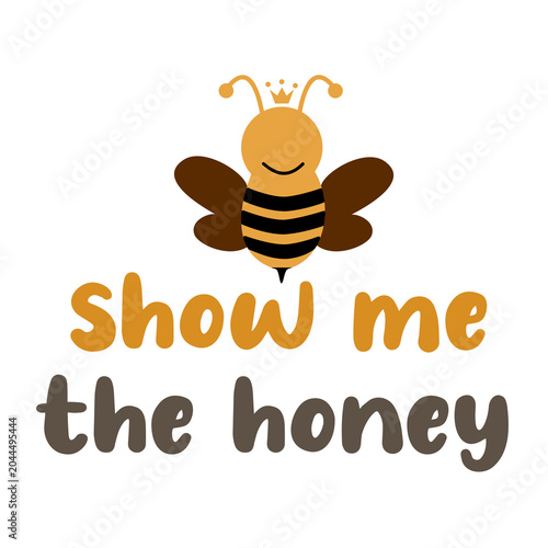 Happy Bee Sticker