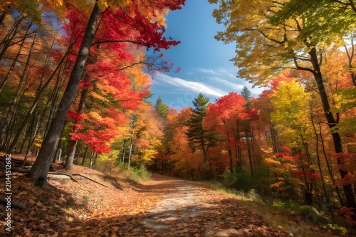 autumn in the forest