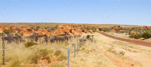 Cuadro en lienzo Devils Marbles, Karlu Karlu, Northern Territory Australia