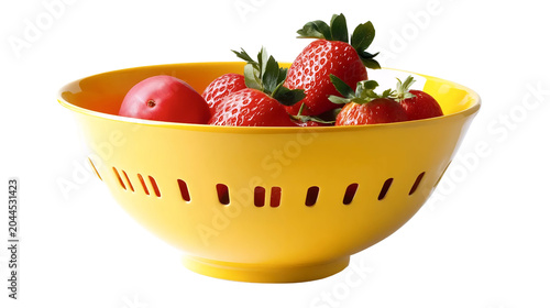Yellow Bowl Fresh Fruits