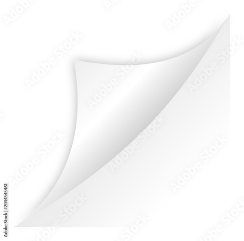 Page Corner Turn Graphic