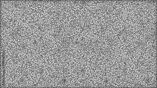 Abstract Black and White Digital Microchip Circuit Pattern Background