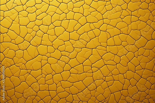 cracked yellow surface photo texture background pattern