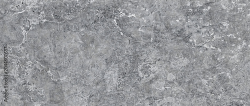 Foto Marble texture background in grey with fossil spiral patterns and natural minera