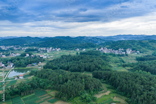 Beautiful Villages and Pastoral Scenery