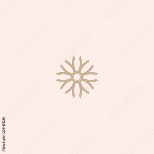 red snowflake on white background,logo,modern logo