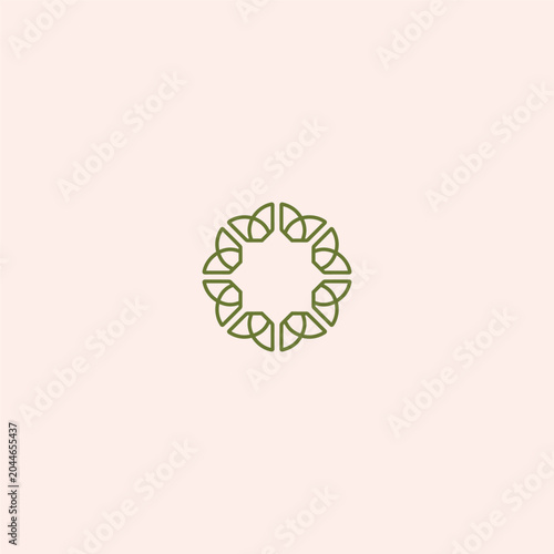 vector illustration of a gear wheels,logo,mandala