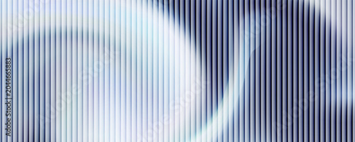 Tableau sur toile Soft glass ripple gradient in icy pale blue and lavender hues