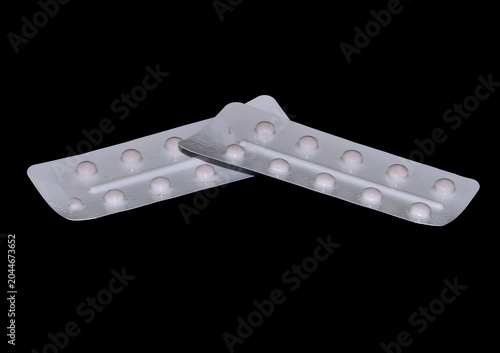 medicine isolated on white background