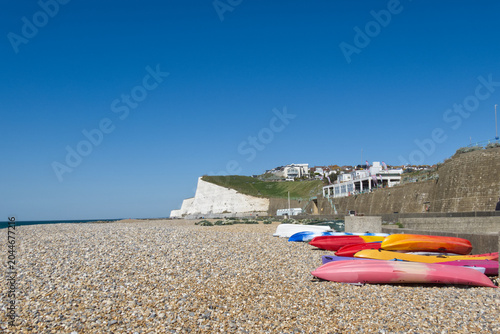 Beach at Saltdean near Brighton in East Sussex, England