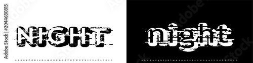 Картината върху платно Fashion font