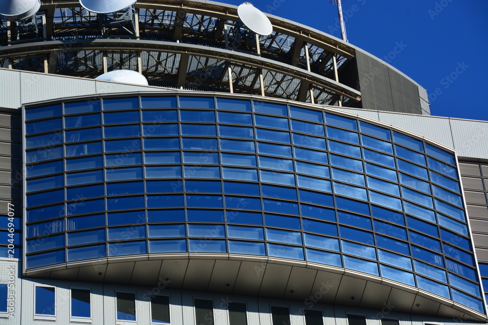 Obraz premium 静岡県 静岡市の静岡県庁別館21階富士山展望ロビー