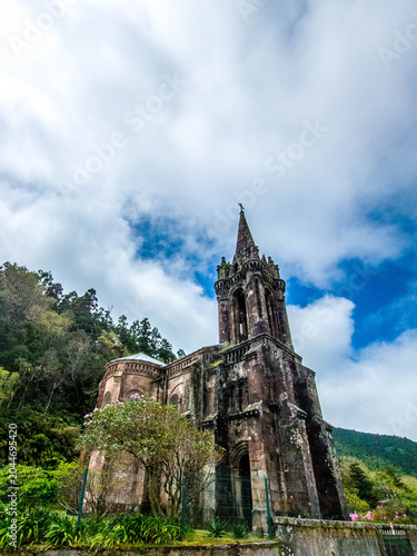 Chapel of Nossa Senhora das Vitórias in Furnas on Sao Miguel island of Azores