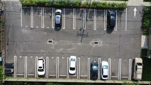  parking lot from above