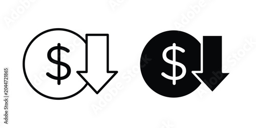 Cuadro en lienzo low cost icon editable stroke Line pack. Clipart icon set