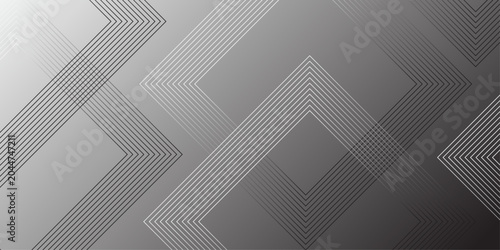 Фотография Geometric diagonal oblique vector curve gradient black and white graphic stripe line