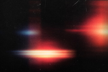 light leaks overlay effect with motion blur red light,retro film distressed flare light leak on black background,abstract analog film burn ray light leak,Leaked camera poster photo effect mockup