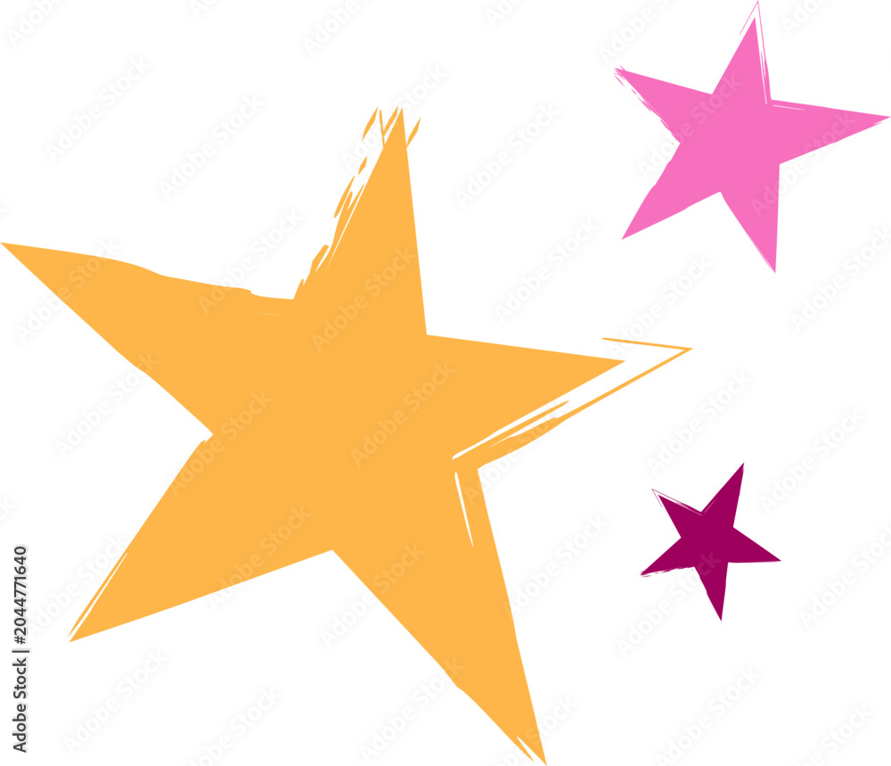 Obraz premium Grunge Stars
