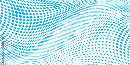 Digital dotted mesh with gradient effect. dotted background. monochrome halftone pattern. grunge background with circles, dots, point