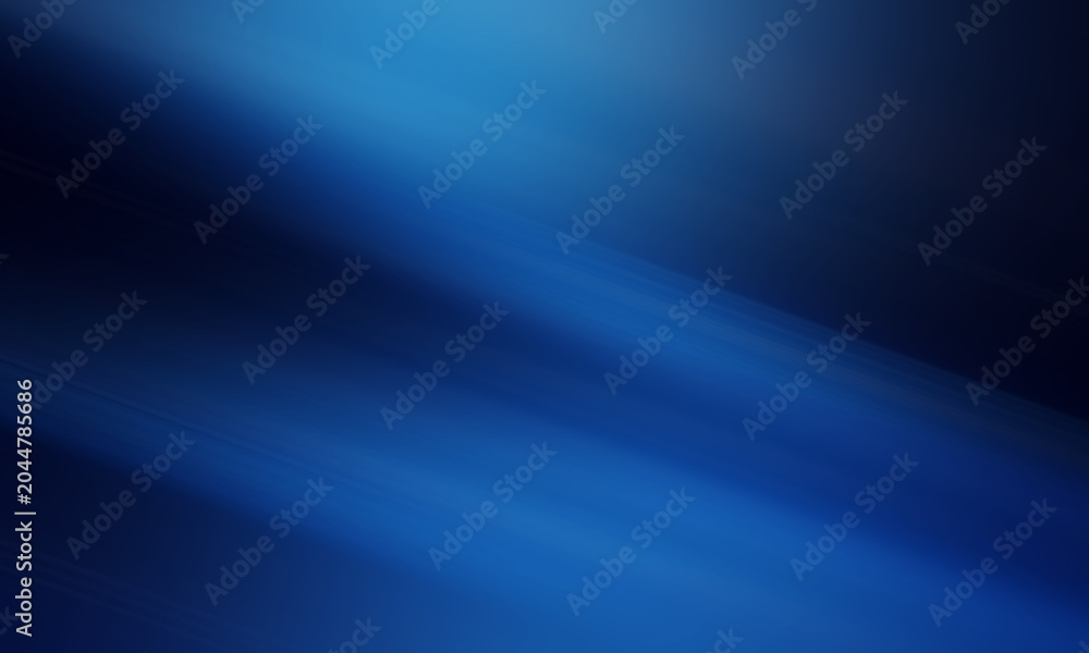 Obraz premium Deep blue abstract background with speed motion blurring