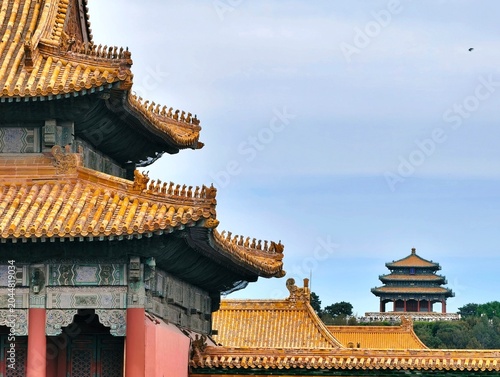 Canvastavla The Forbidden City, the largest imperial palace complex of feudal China