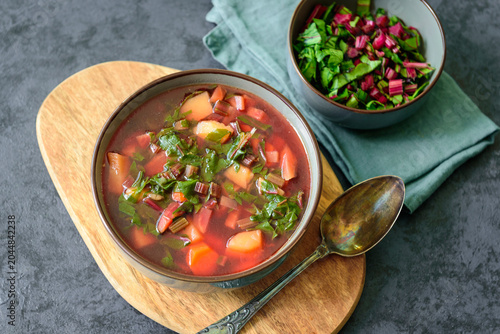 Botwinka, Polish young beetroot soup