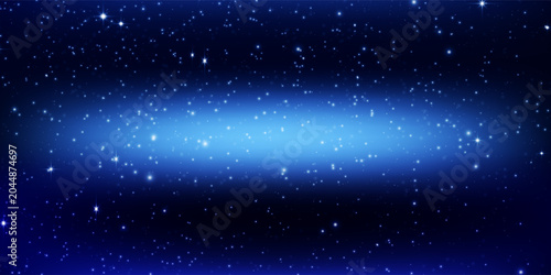 Canvas Print Star universe background, Stardust in deep universe, Milky way galaxy, Vector Illustration