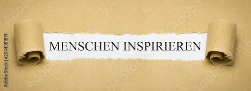 Menschen inspirieren