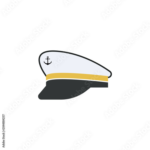 Captain hat skipper icon