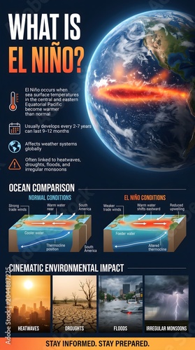 El Nino Ocean Comparison and Impact