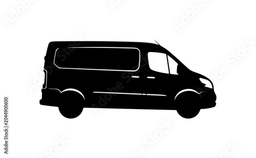 Black bus, coach, vehicle icon, transportation symbol, travel sign