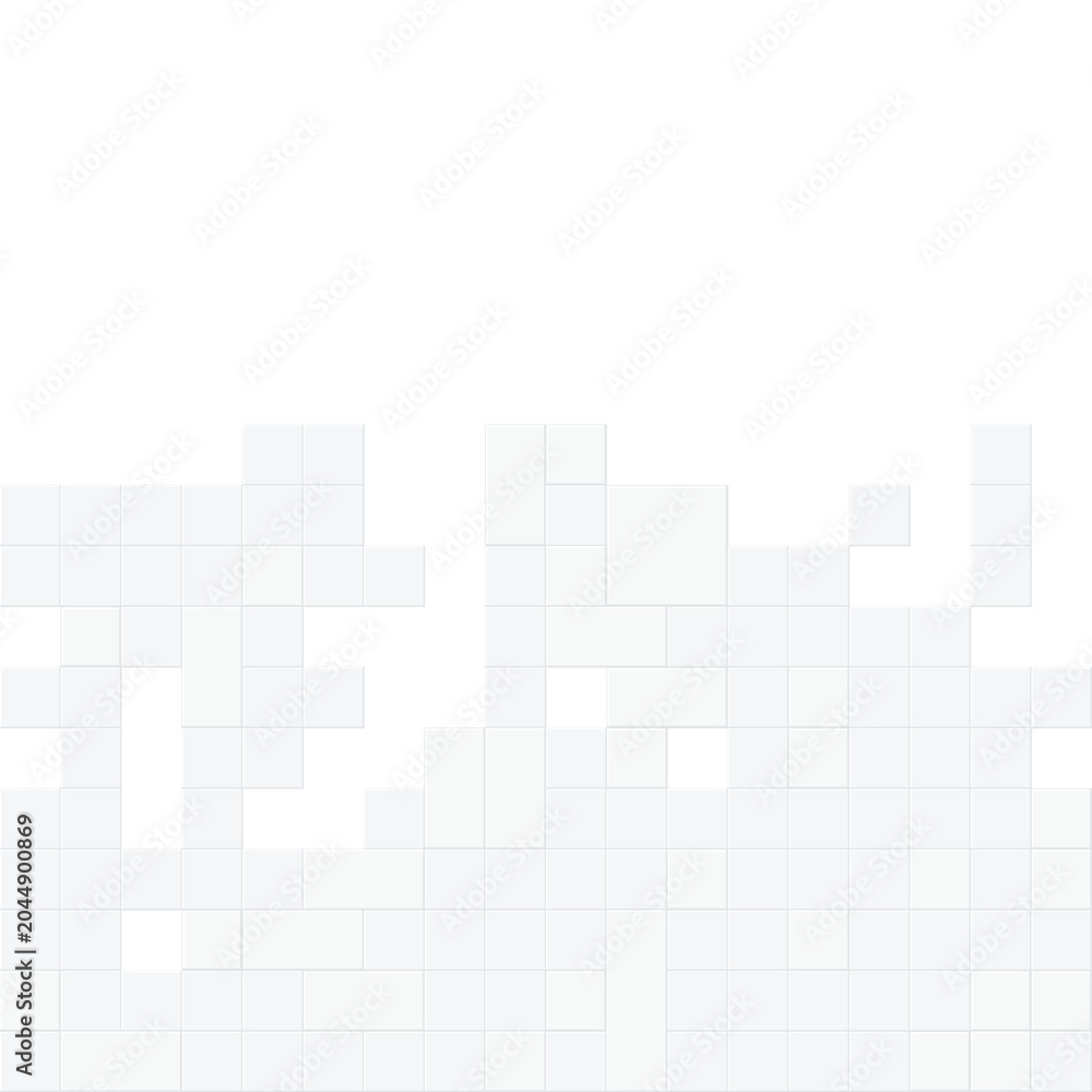 Fototapeta premium Stylish Raised Block Pattern Graphic