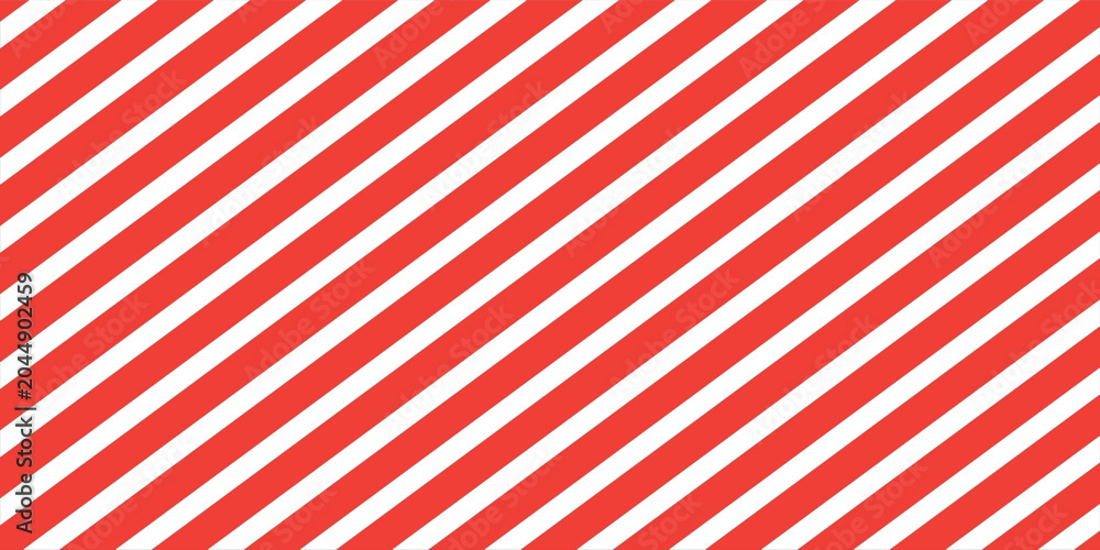 Obraz premium Red and White Diagonal Stripes Candy Cane Pattern Background for Holiday and Christmas Designs