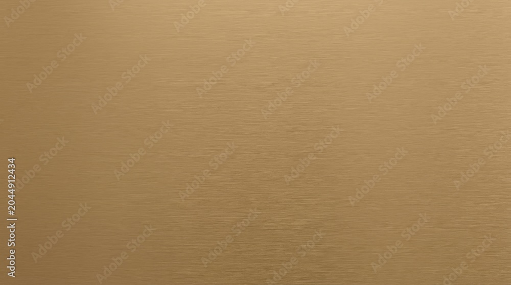 Fototapeta premium Seamless satin brass metal surface background texture