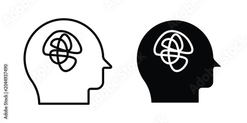 Canvastavla Mental disorder icon