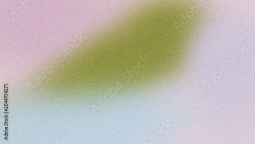 Pastel Pink Green Blue Grainy Gradient Background With Soft Vintage Noise Texture