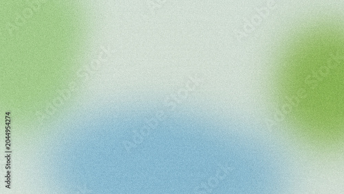 Soft Green Blue Pastel Grainy Gradient Background With Light Airy Noise Texture
