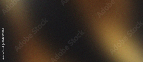 Quadro em tela Rich dark brown and warm gold gradient background with fine grain texture, abstract luxurious light and shadow overlay effect, elegant backdrop for premium product promotions