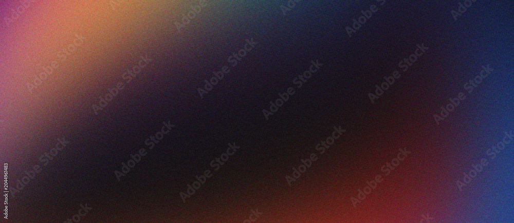 Obraz premium Colorful abstract gradient background with noise texture featuring vibrant orange pink and blue tones blended softly for artistic creative graphic design visual projects.