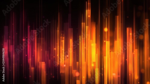 abstract gradient neon red ornage yellow colourful background. techno, futuristic, modern backdrop. Modern digital design
